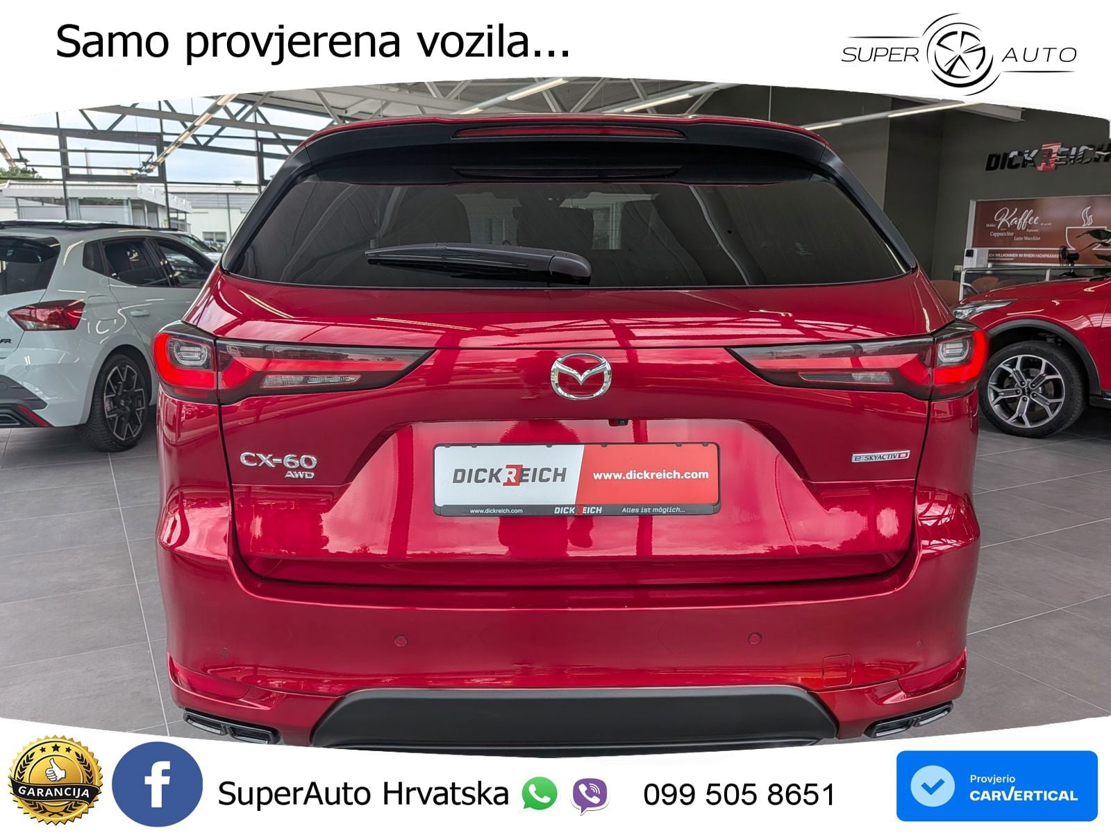 Mazda CX-60 3.3 e-Skyactiv D (254 KS) AWD Automatic LED+GR SJED+ACC