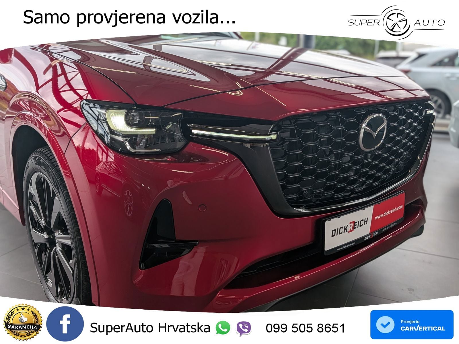 Mazda CX-60 3.3 e-Skyactiv D (254 KS) AWD Automatic LED+GR SJED+ACC