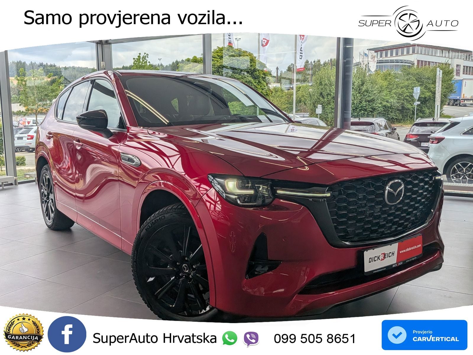 Mazda CX-60 3.3 e-Skyactiv D (254 KS) AWD Automatic LED+GR SJED+ACC