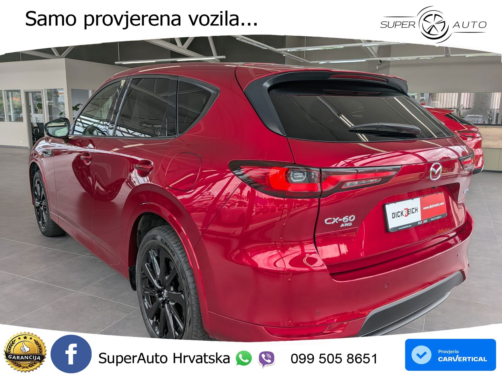 Mazda CX-60 3.3 e-Skyactiv D (254 KS) AWD Automatic LED+GR SJED+ACC