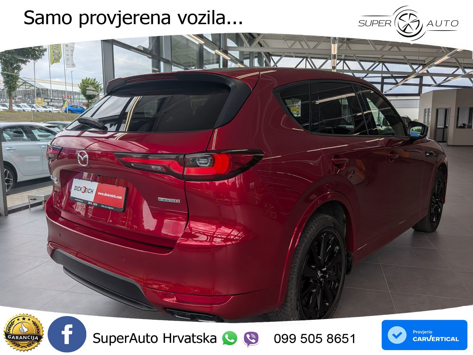 Mazda CX-60 3.3 e-Skyactiv D (254 KS) AWD Automatic LED+GR SJED+ACC