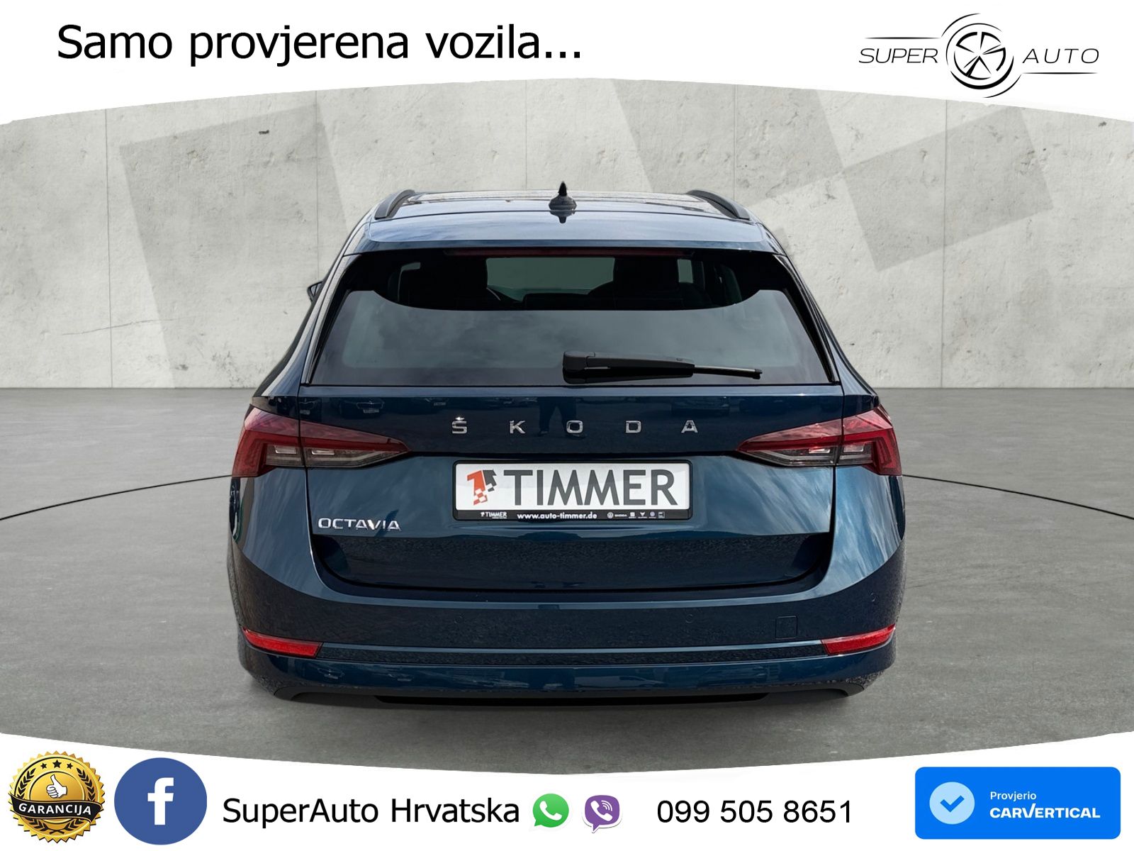 Škoda Octavia Combi 2.0 TDI (150 KS) DSG LED+GR SJED+ACC