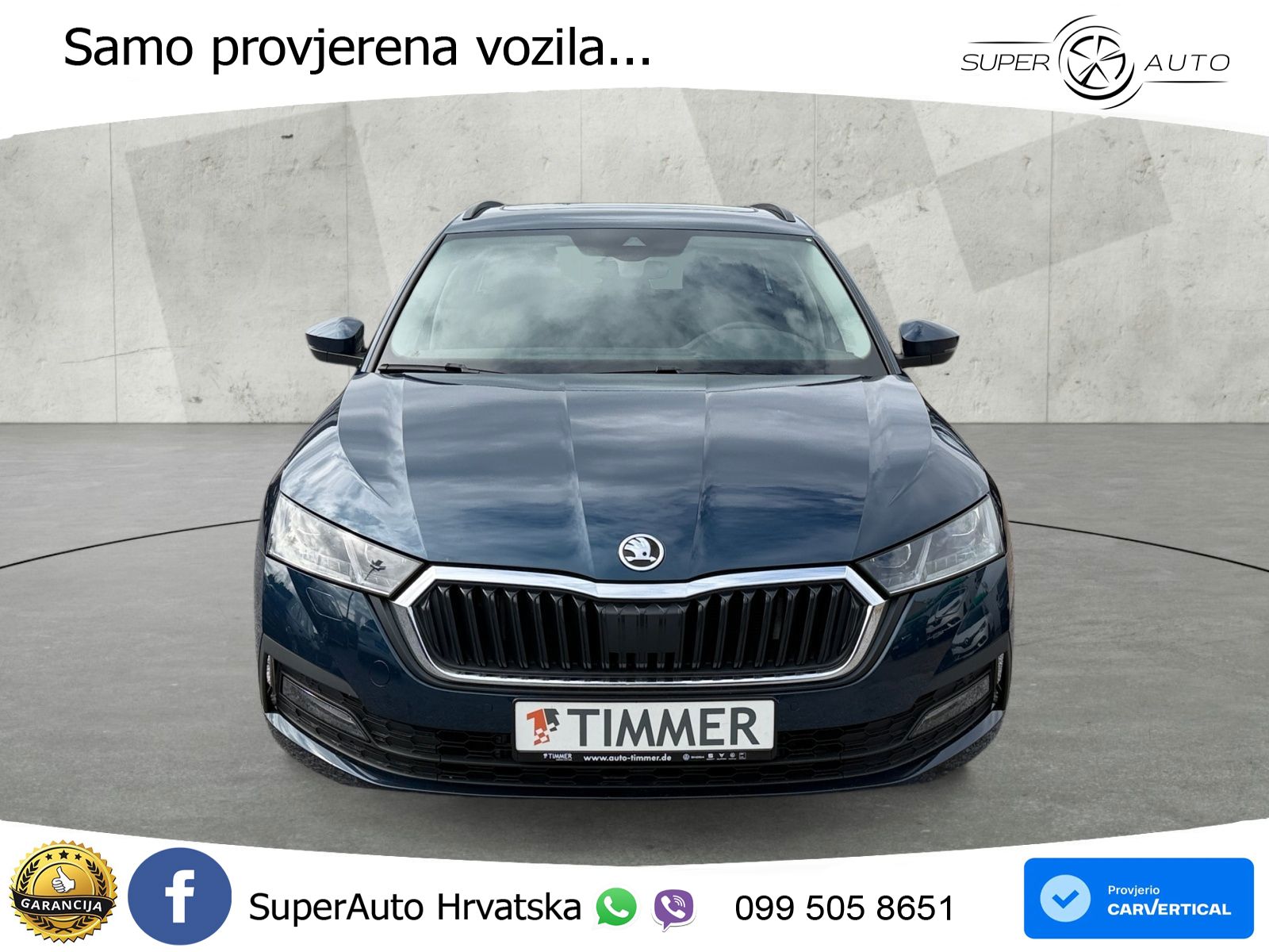 Škoda Octavia Combi 2.0 TDI (150 KS) DSG LED+GR SJED+ACC