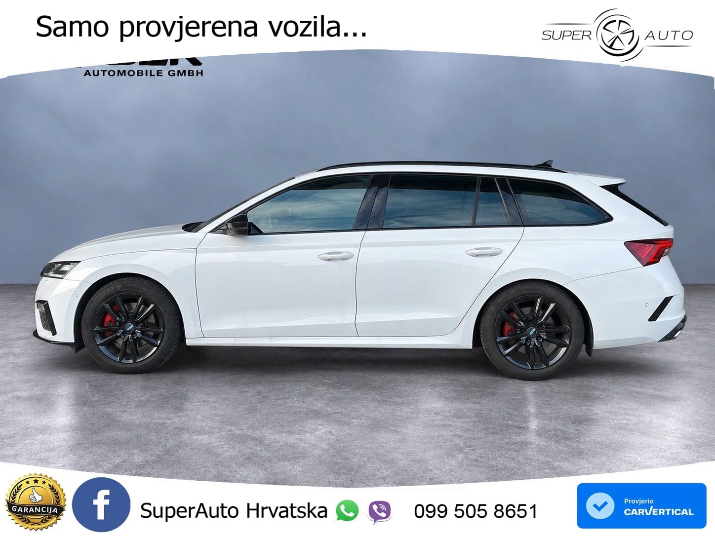 Škoda Octavia Combi RS 2.0 TDI (200 KS) DSG LED+GR SJED+ACC