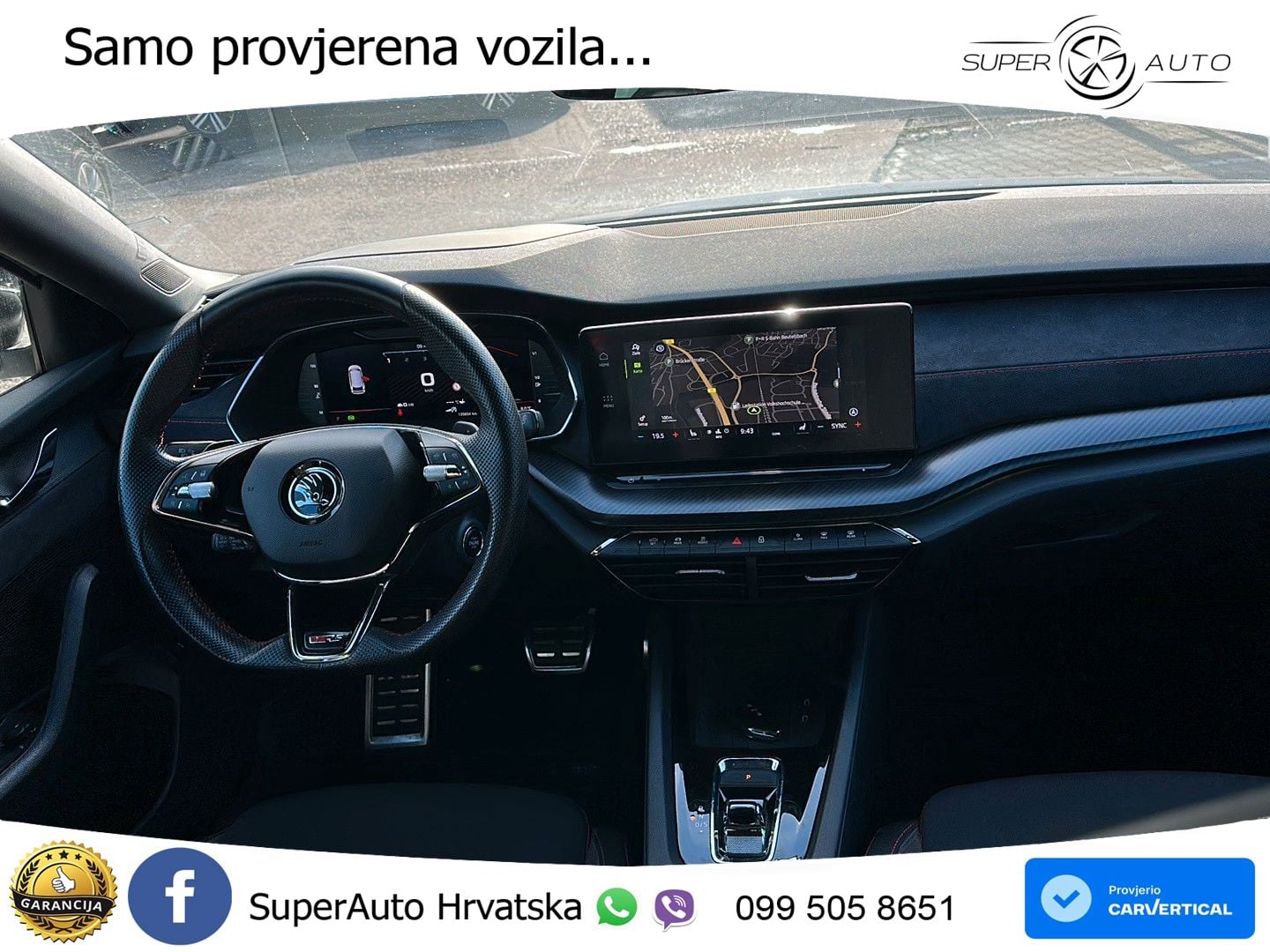 Škoda Octavia Combi RS 2.0 TDI (200 KS) DSG LED+GR SJED+ACC