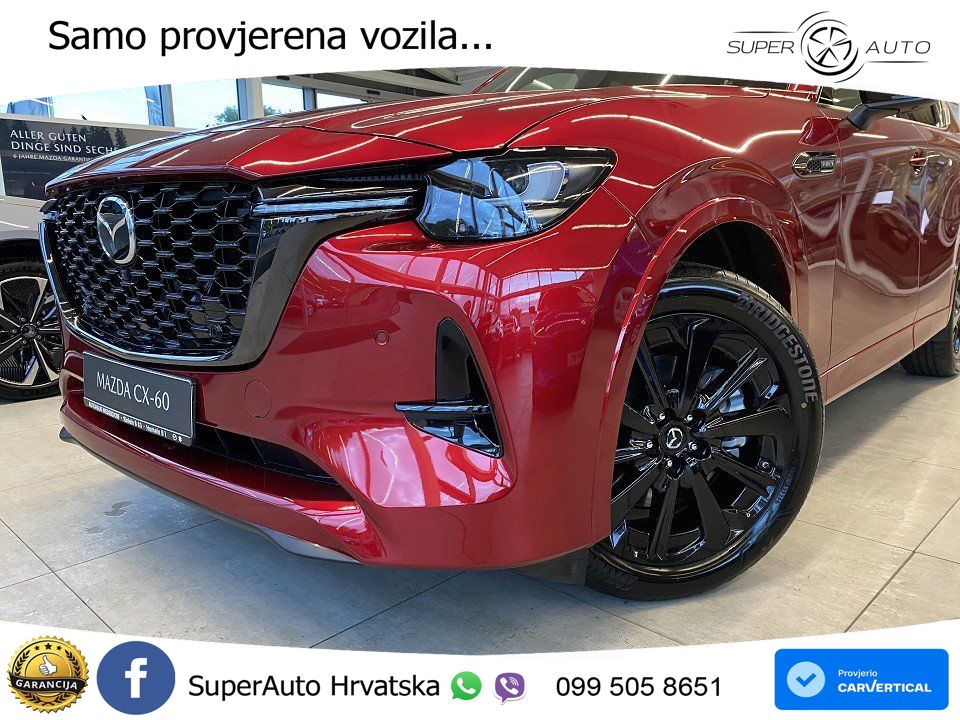 Mazda CX-60 2.5 e-Skyactiv (328 KS) AWD Automatic MATRIX+GR SJED+KAM