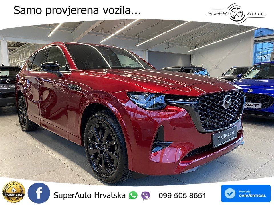 Mazda CX-60 2.5 e-Skyactiv (328 KS) AWD Automatic MATRIX+GR SJED+KAM