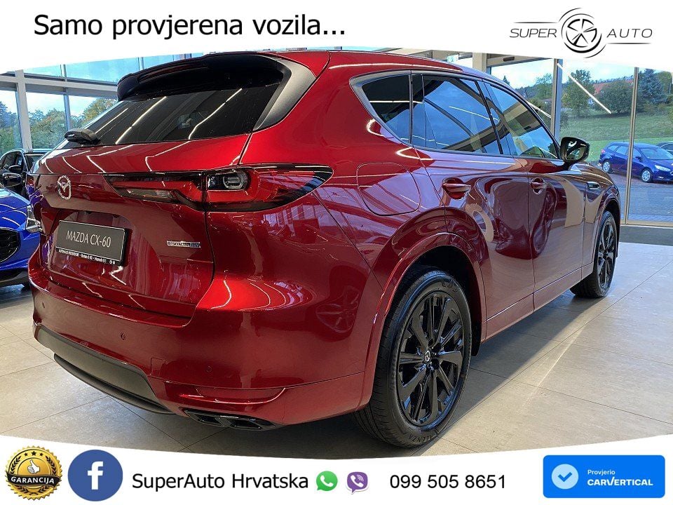 Mazda CX-60 2.5 e-Skyactiv (328 KS) AWD Automatic MATRIX+GR SJED+KAM