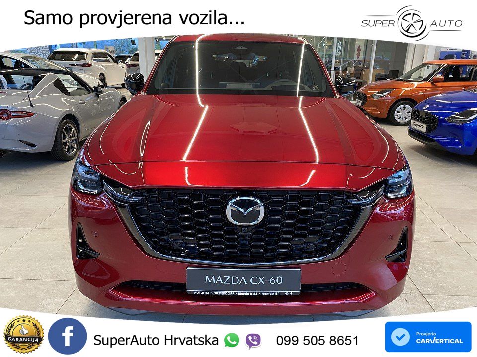 Mazda CX-60 2.5 e-Skyactiv (328 KS) AWD Automatic MATRIX+GR SJED+KAM