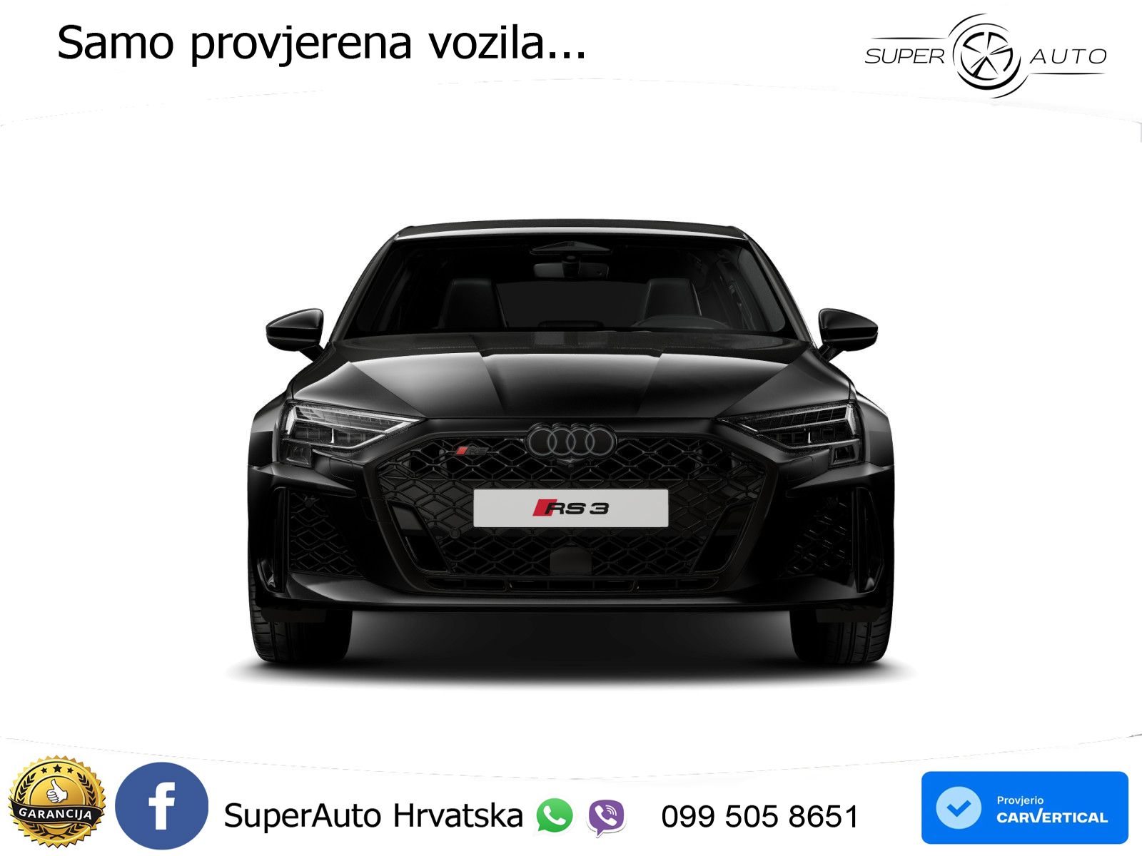 Audi RS3 Sedan 2.5 TFSI (400 KS) quattro S tronic LED+GR SJED+ACC