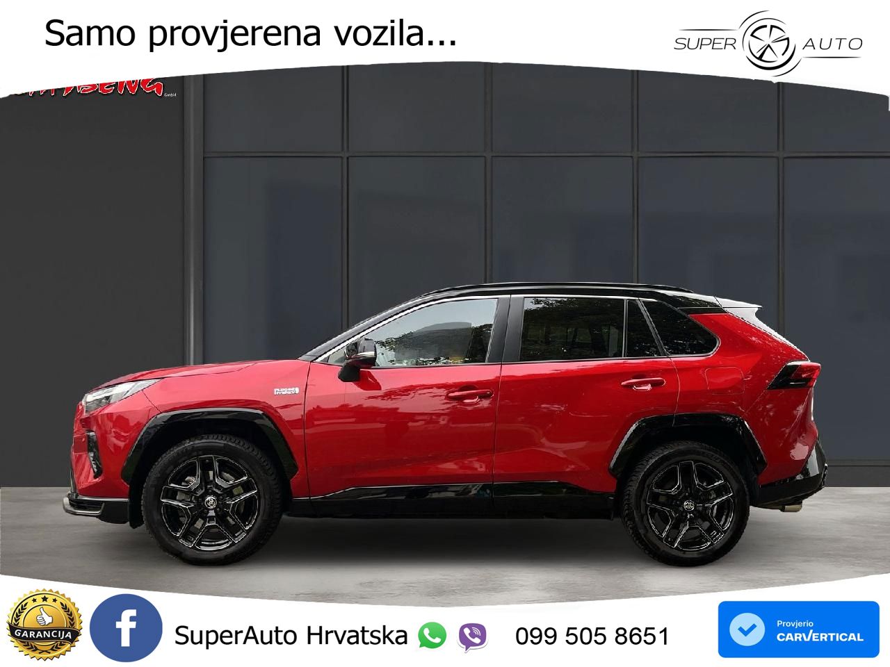 Toyota RAV4 2.5 (306 KS) Hybrid AWD-i eCVT GR Sport LED+GR SJED+ACC