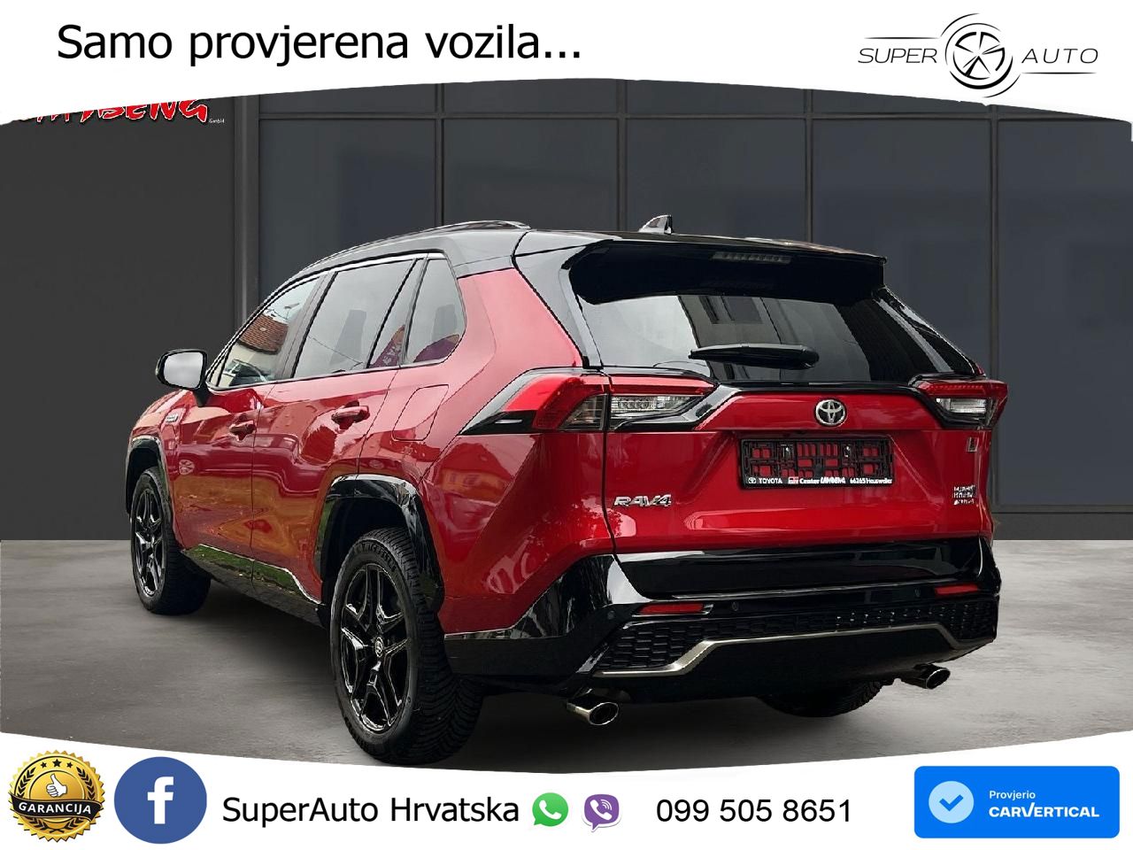 Toyota RAV4 2.5 (306 KS) Hybrid AWD-i eCVT GR Sport LED+GR SJED+ACC