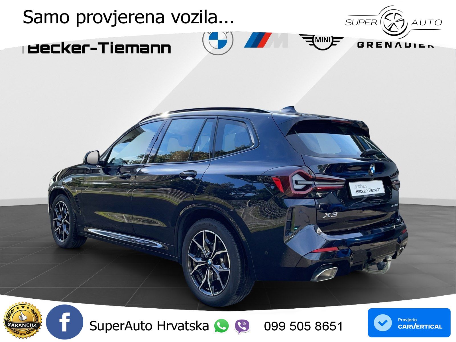 BMW X3 20d xDrive Steptronic M Sport LED+GR SJED+ACC