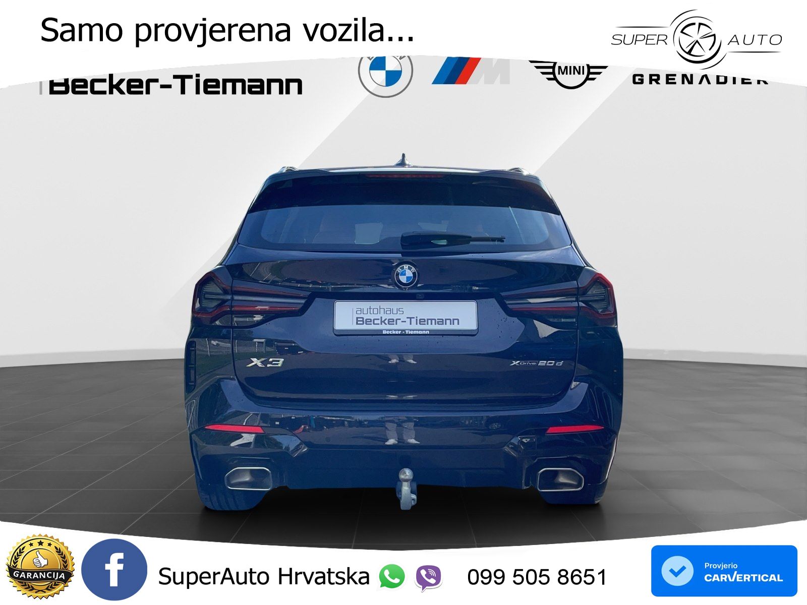 BMW X3 20d xDrive Steptronic M Sport LED+GR SJED+ACC