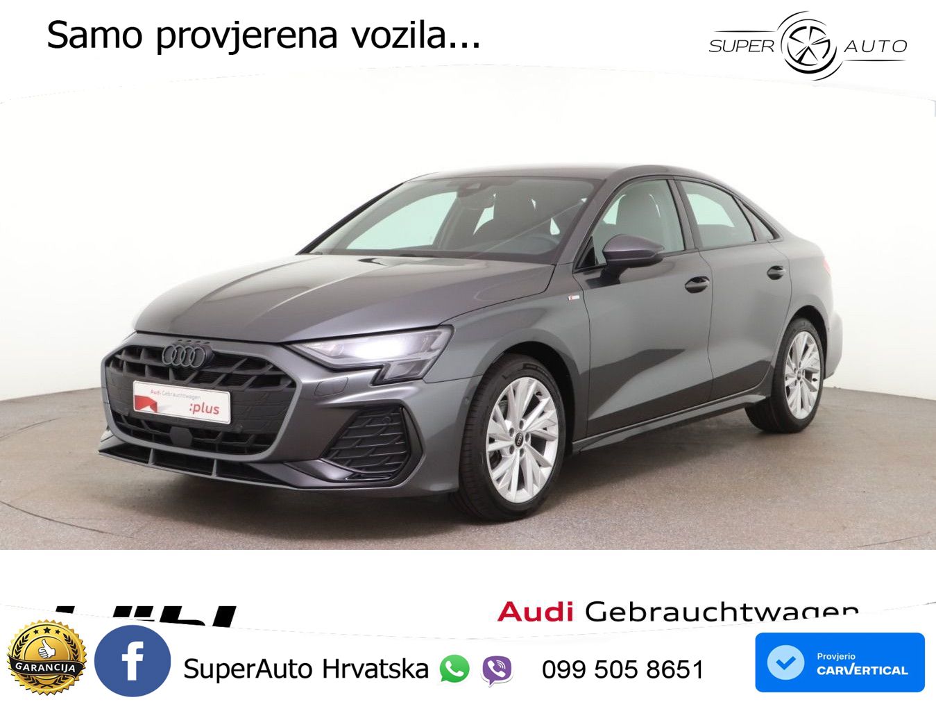 Audi A3 Limuzina 30 TFSI (116 KS) S tronic S line