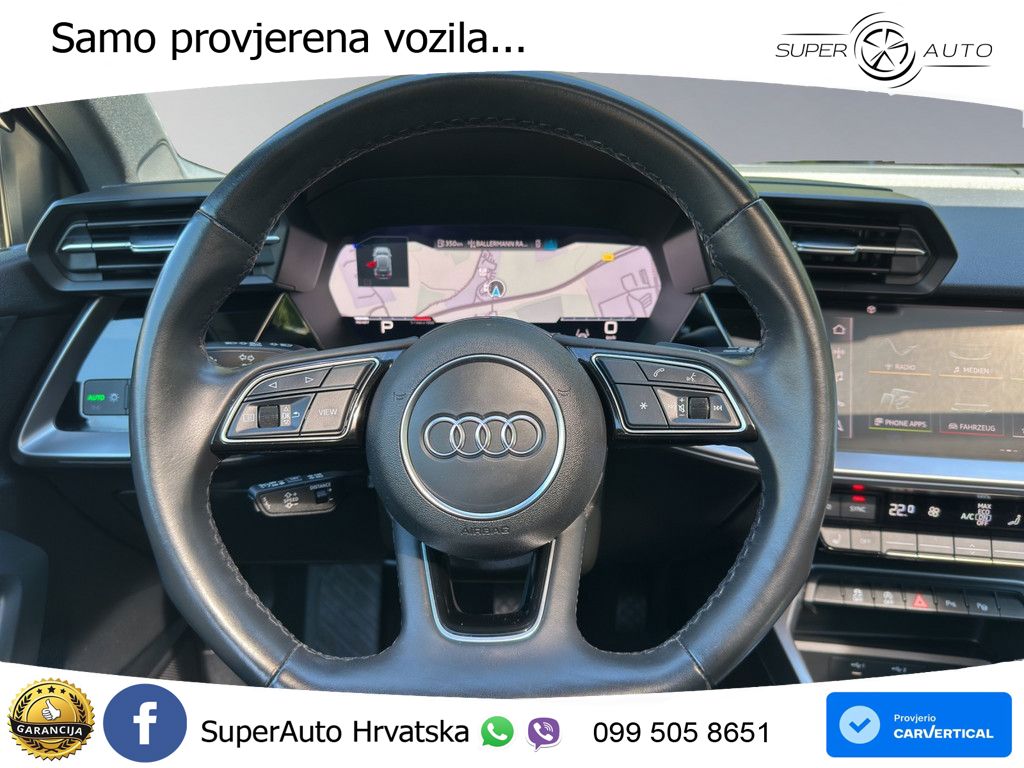 Audi A3 35 TDI (150 KS) S tronic LED+GR SJED+ACC