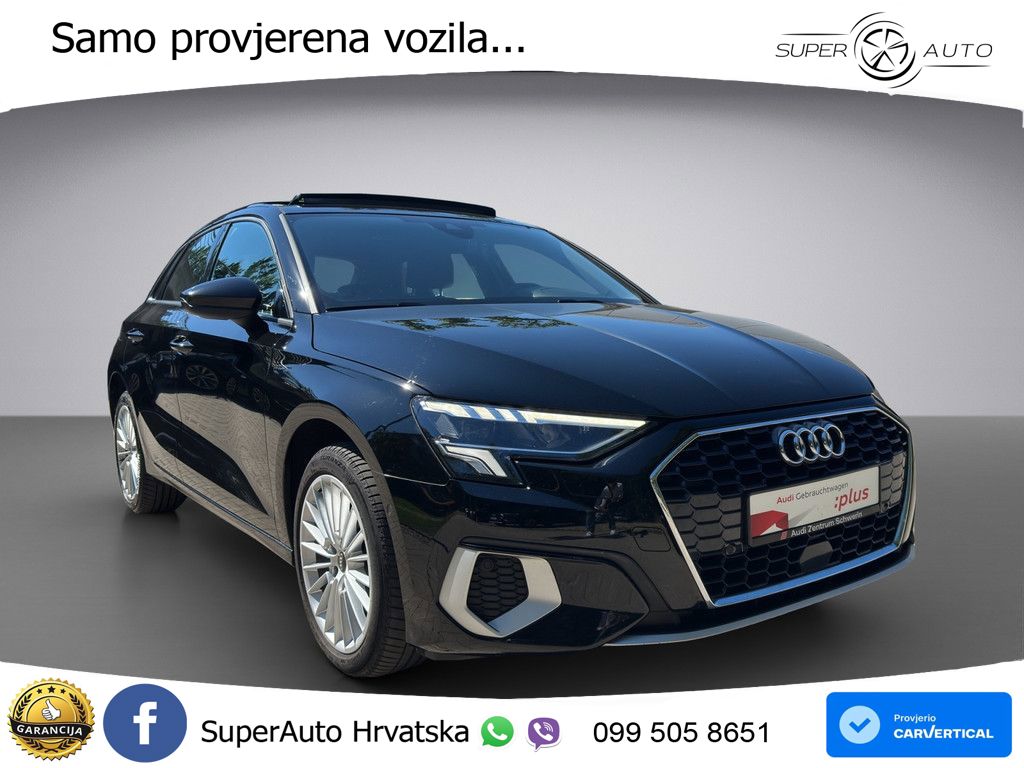 Audi A3 35 TDI (150 KS) S tronic LED+GR SJED+ACC