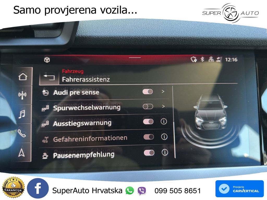 Audi A3 35 TDI (150 KS) S tronic LED+GR SJED+ACC