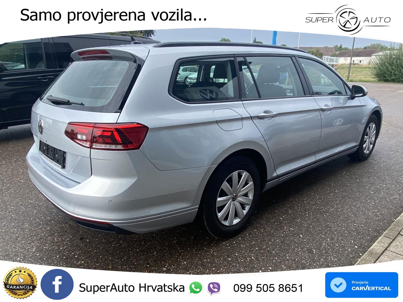 Volkswagen Passat Variant 2.0 TDI (122 KS) DSG LED+GR SJED+ACC