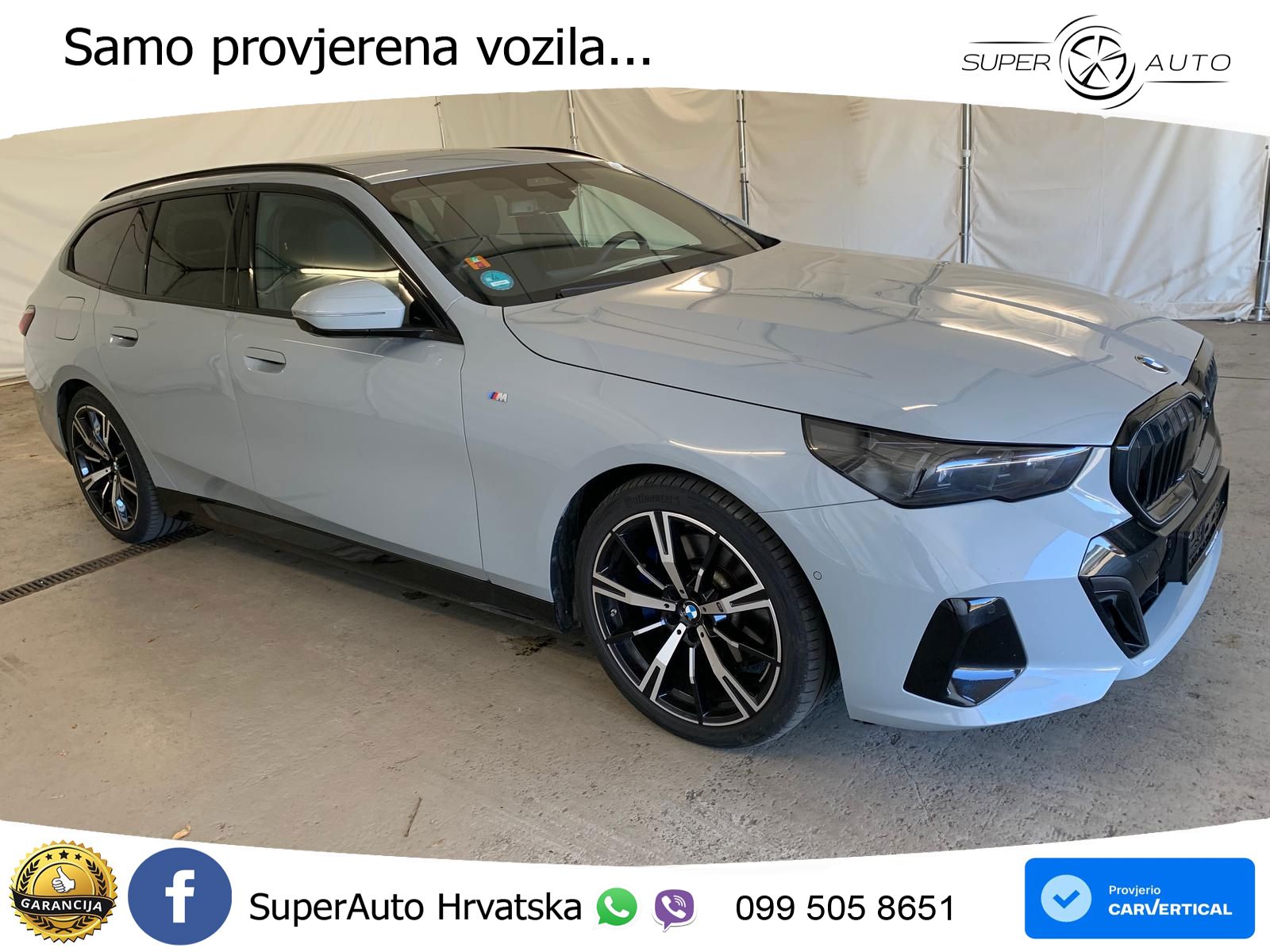 BMW 520d Touring (197 KS) xDrive Steptronic M Sport LED+GR SJED+ACC