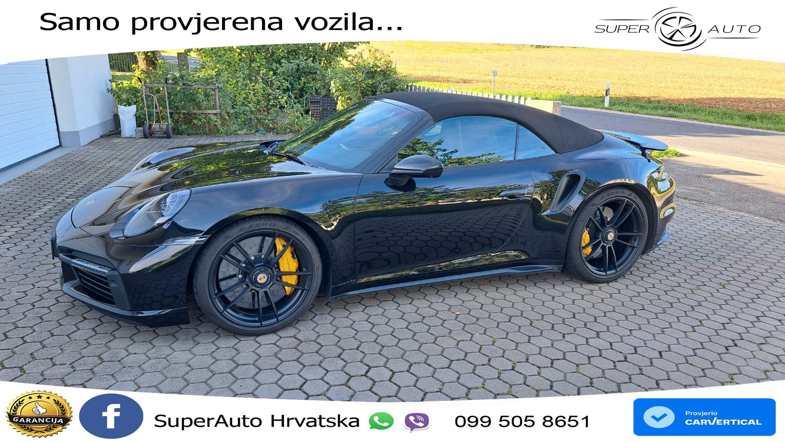 Porsche 911 Turbo S Cabriolet 3.8 (650 KS) PDK ZRAČNI+ACC+GR SJED+KAM