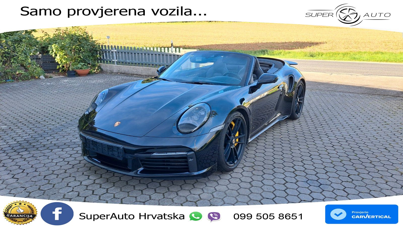 Porsche 911 Turbo S Cabriolet 3.8 (650 KS) PDK ZRAČNI+ACC+GR SJED+KAM