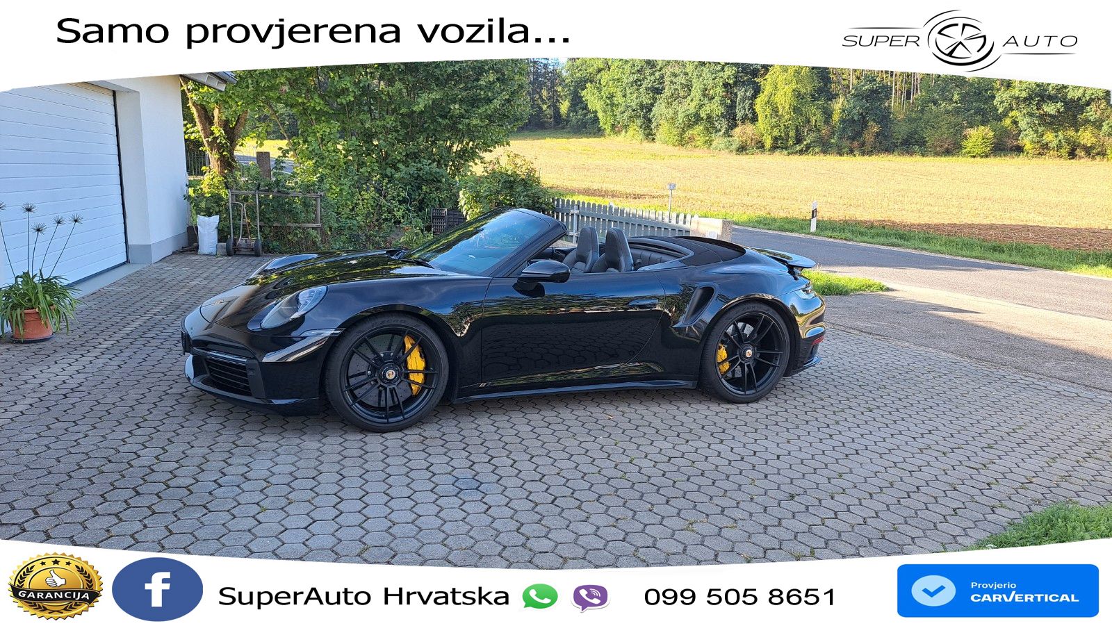 Porsche 911 Turbo S Cabriolet 3.8 (650 KS) PDK ZRAČNI+ACC+GR SJED+KAM