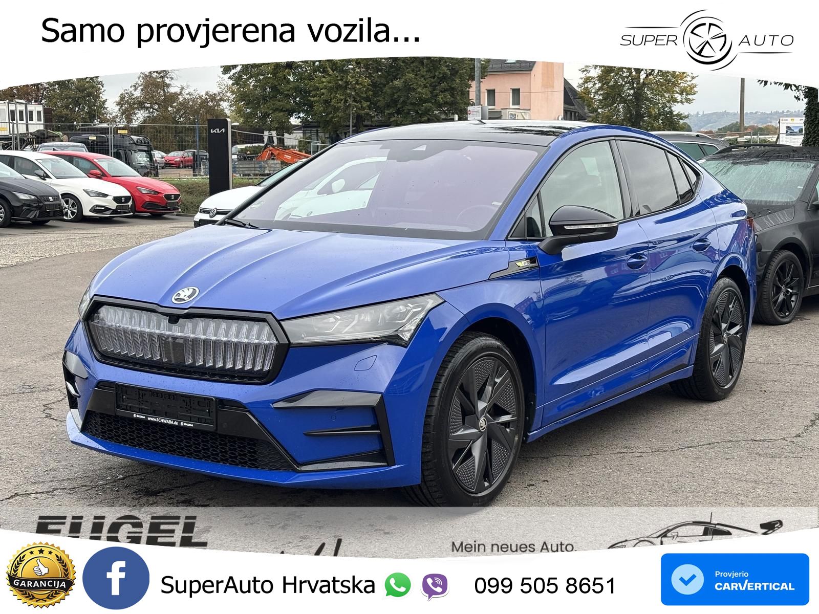 Škoda Enyaq Coupe iV RS 82 kWh (299 KS) AWD MATRIX+GR SJED+KAM