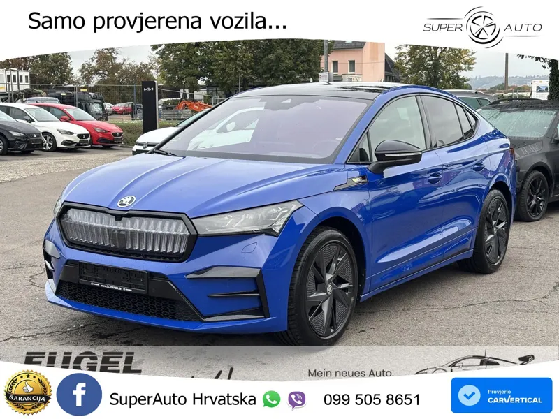 Škoda Enyaq Coupe iV RS 82 kWh (299 KS) AWD MATRIX+GR SJED+KAM