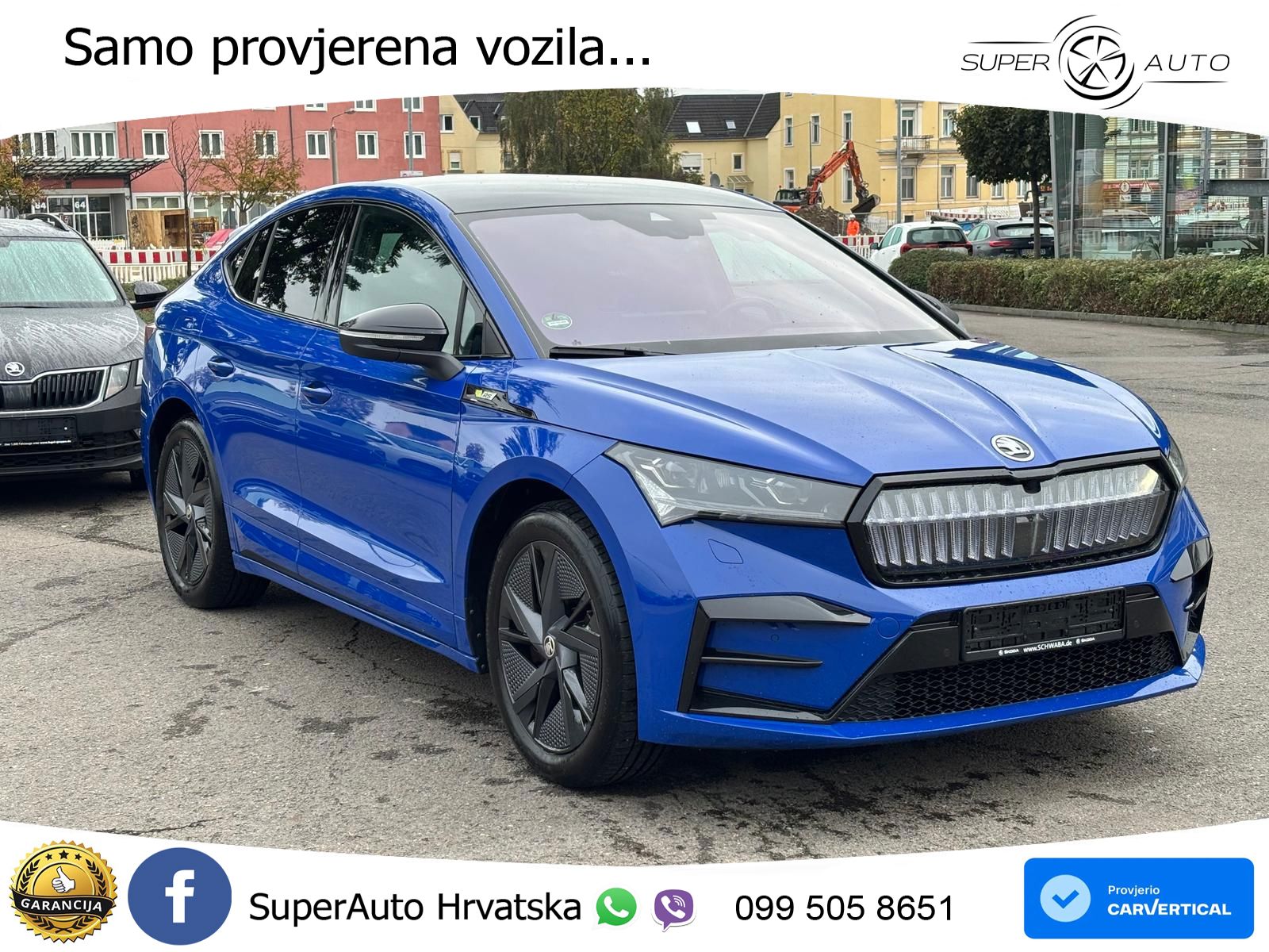 Škoda Enyaq Coupe iV RS 82 kWh (299 KS) AWD MATRIX+GR SJED+KAM