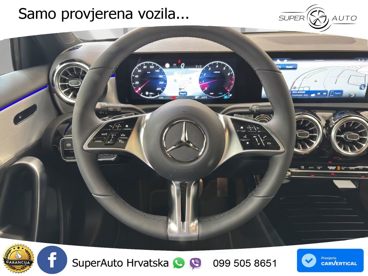 Mercedes-Benz A 200 7G-DCT LED+GR SJED+ACC