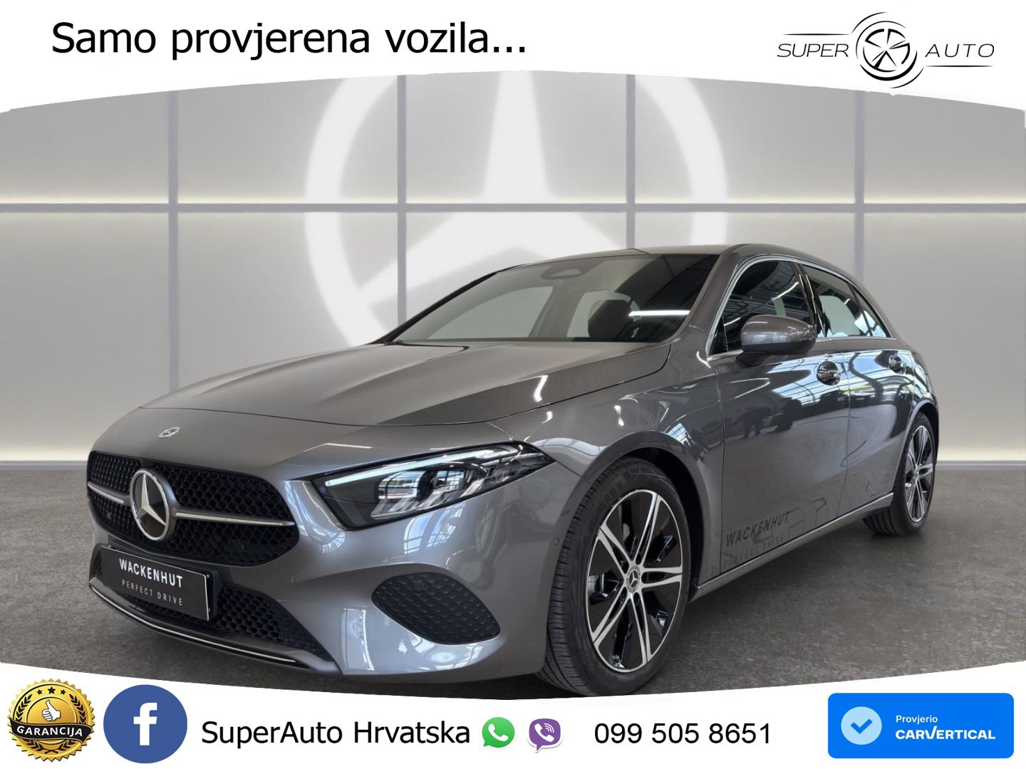 Mercedes-Benz A 200 7G-DCT LED+GR SJED+ACC