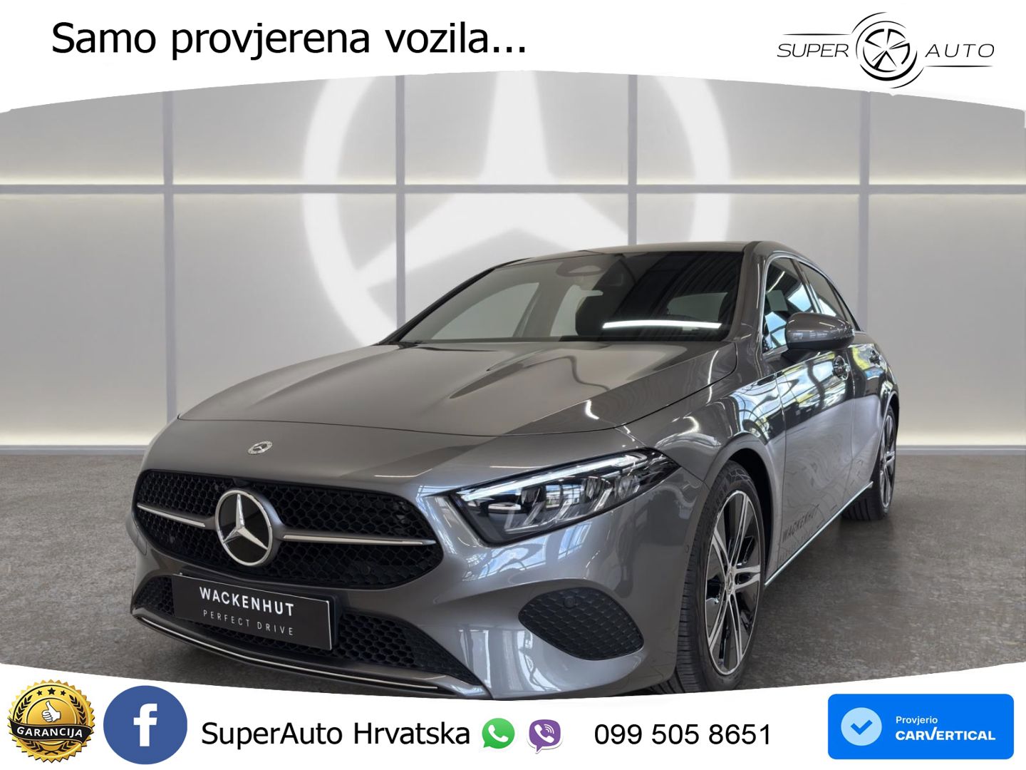 Mercedes-Benz A 200 7G-DCT LED+GR SJED+ACC