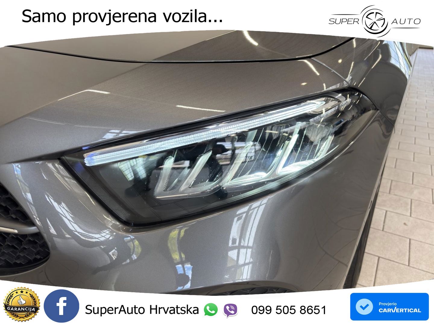 Mercedes-Benz A 200 7G-DCT LED+GR SJED+ACC