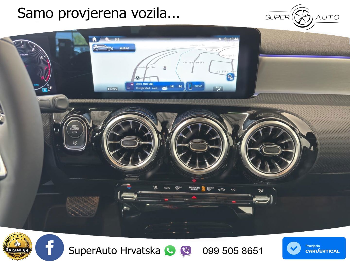 Mercedes-Benz A 200 7G-DCT LED+GR SJED+ACC