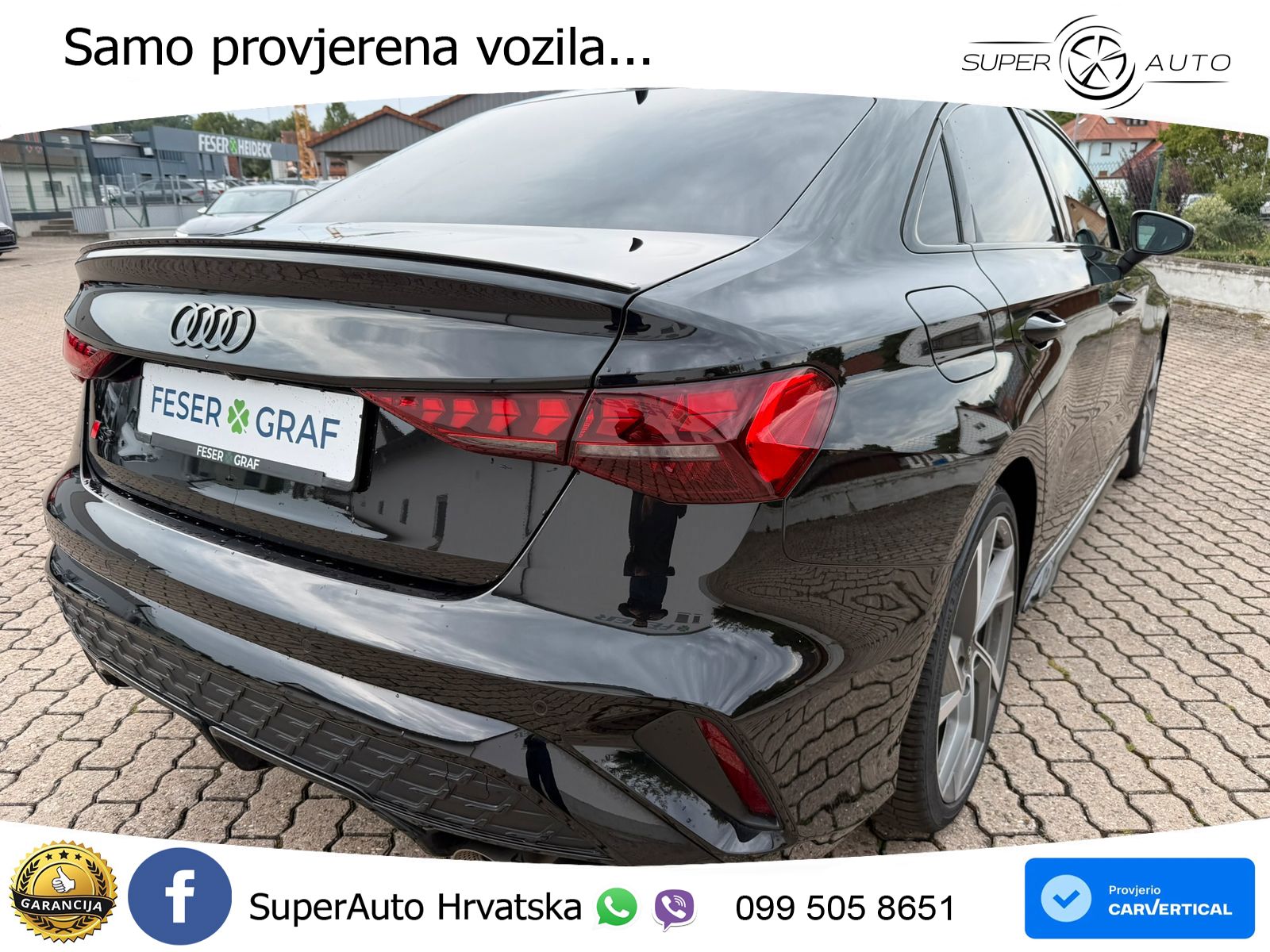 Audi S3 Limuzina 2.0 TFSI (333 KS) quattro S tronic LED+GR SJED+ACC