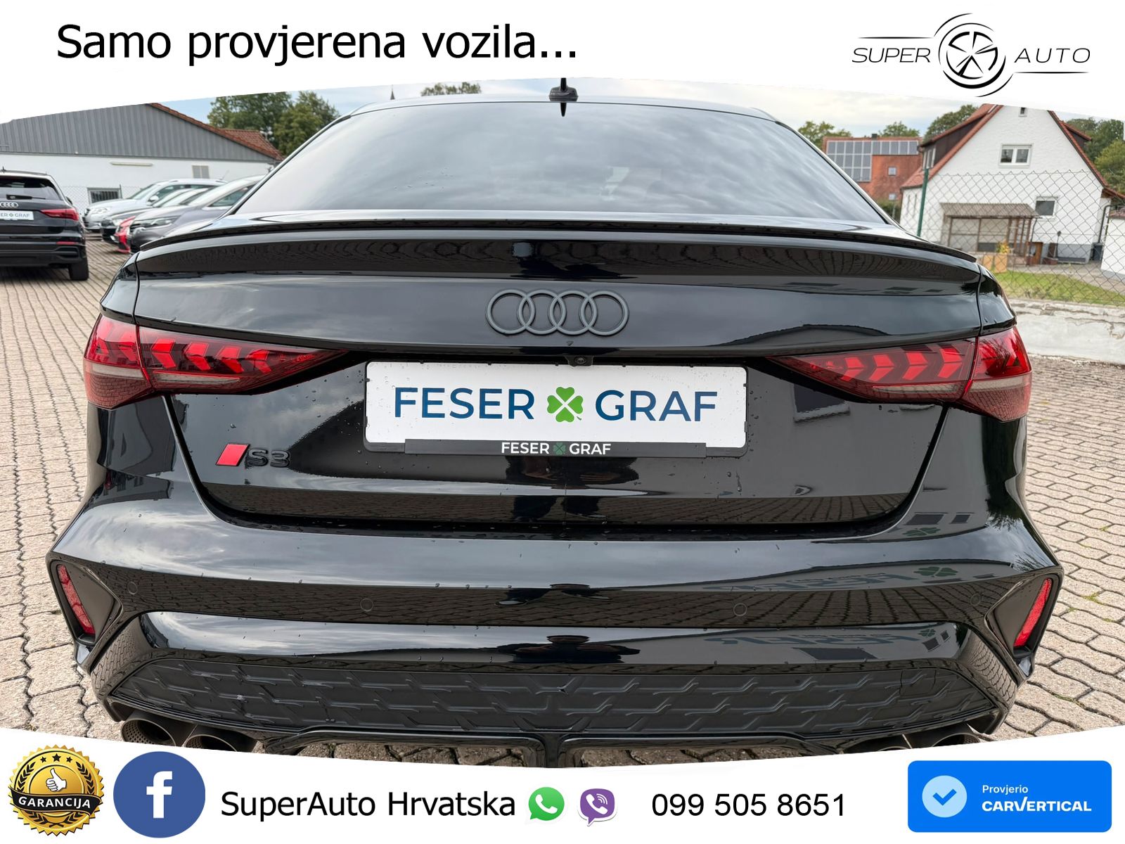 Audi S3 Limuzina 2.0 TFSI (333 KS) quattro S tronic LED+GR SJED+ACC