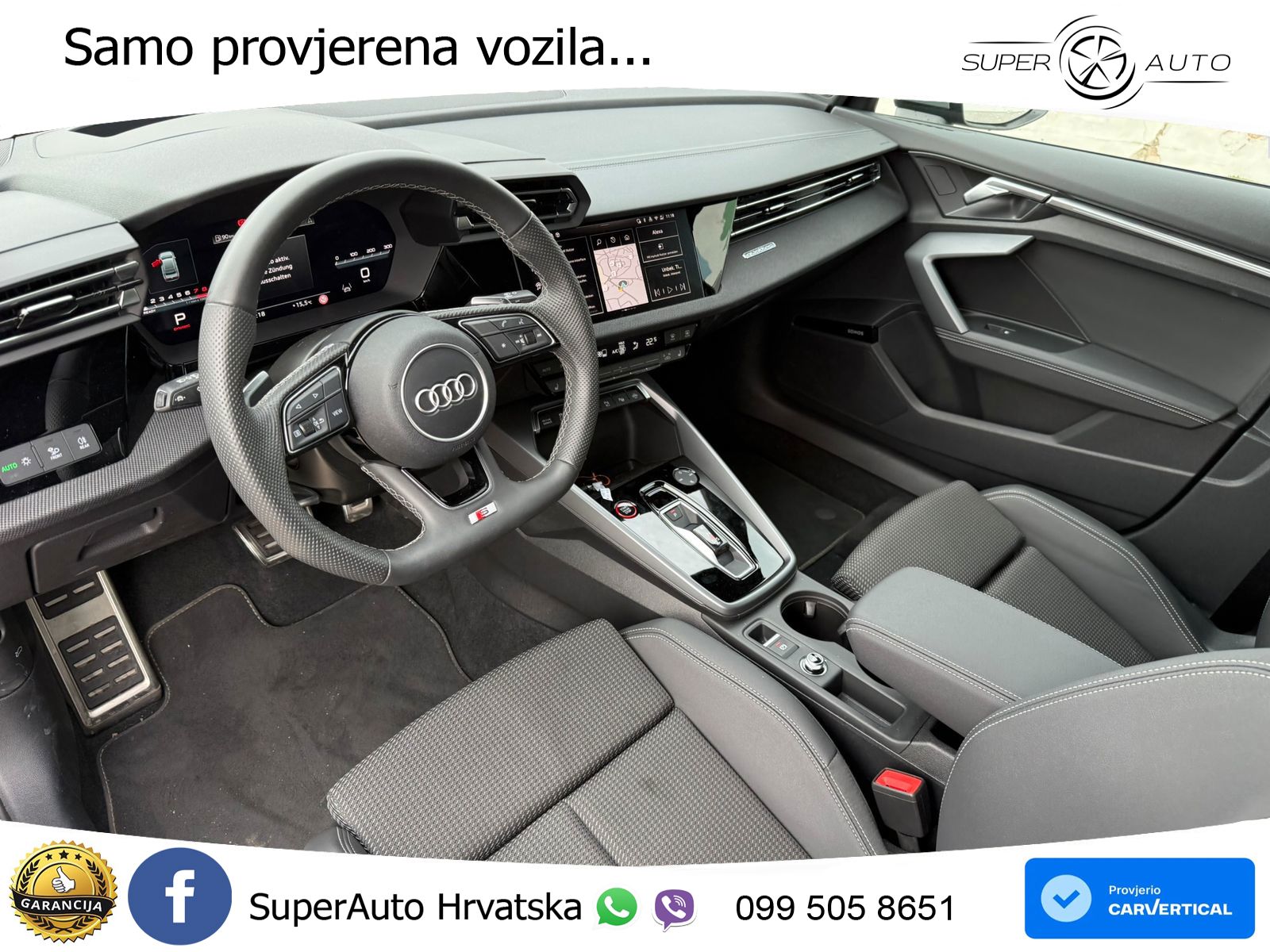 Audi S3 Limuzina 2.0 TFSI (333 KS) quattro S tronic LED+GR SJED+ACC