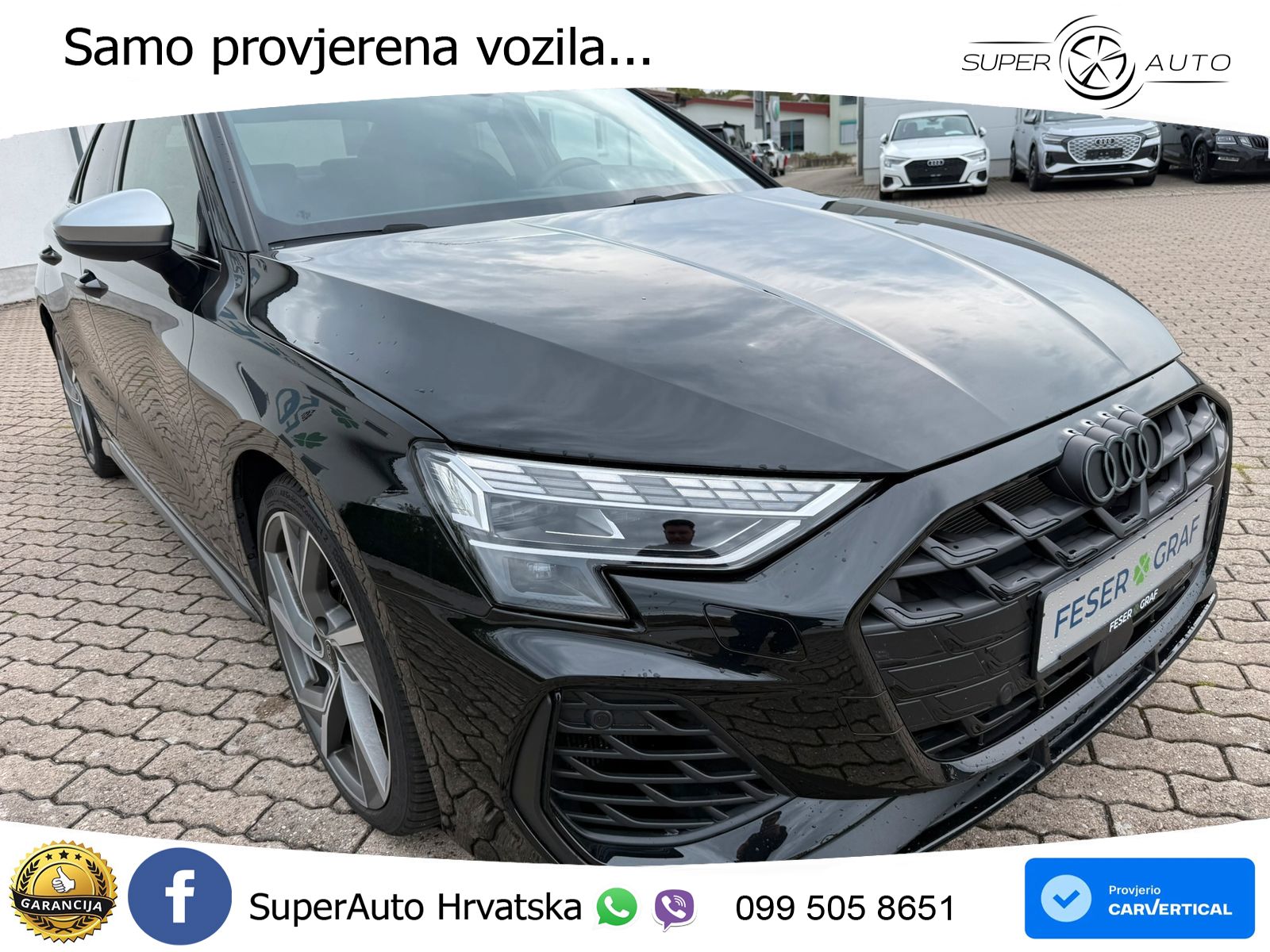 Audi S3 Limuzina 2.0 TFSI (333 KS) quattro S tronic LED+GR SJED+ACC