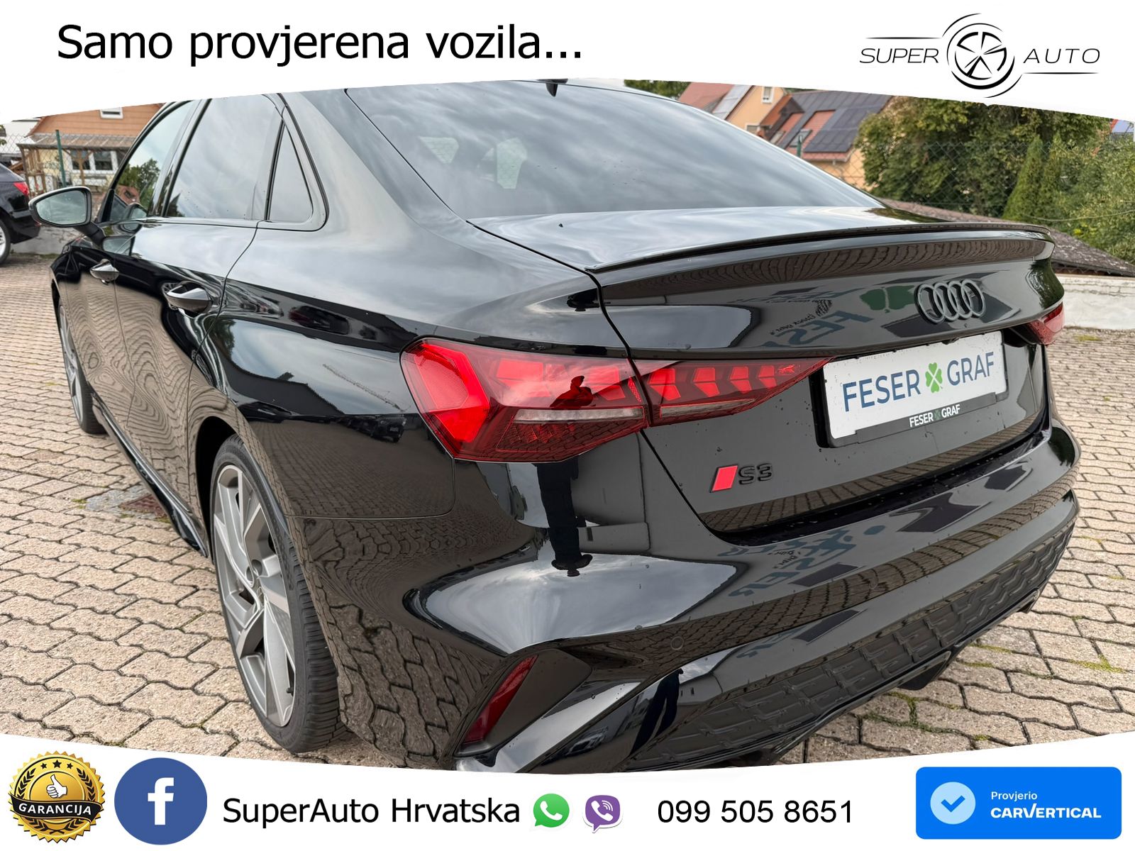 Audi S3 Limuzina 2.0 TFSI (333 KS) quattro S tronic LED+GR SJED+ACC