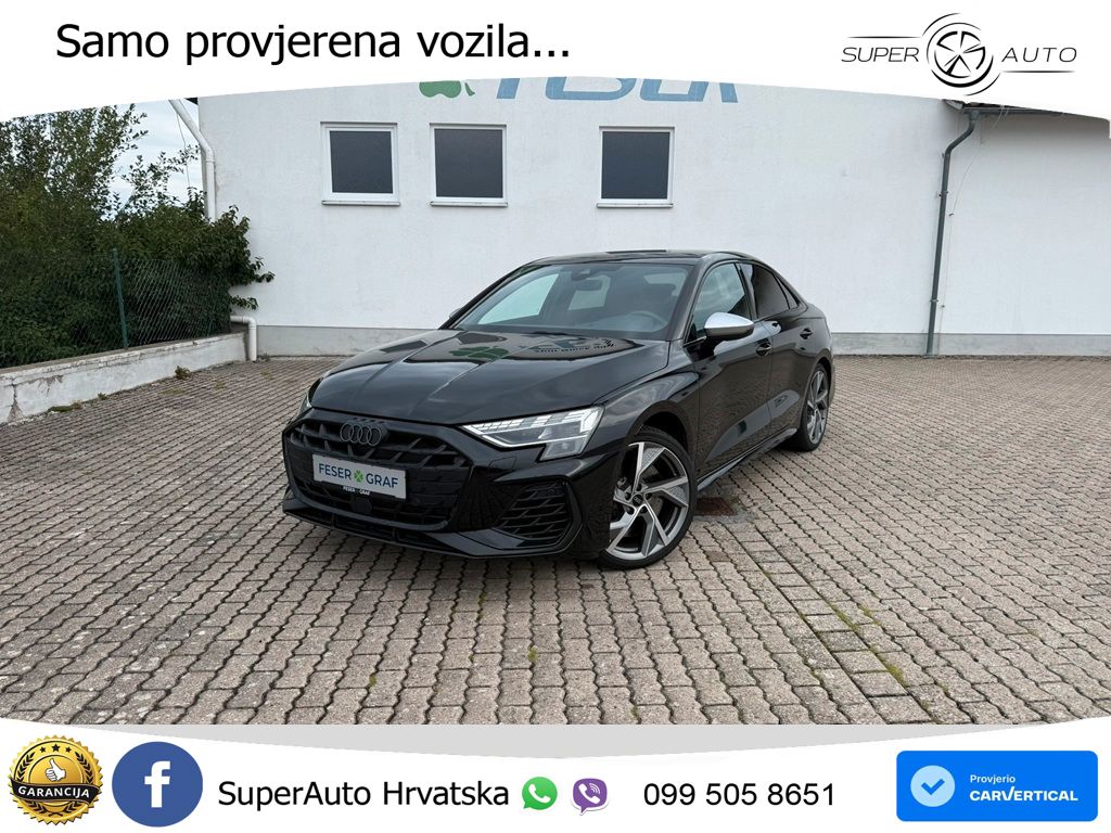 Audi S3 Limuzina 2.0 TFSI (333 KS) quattro S tronic LED+GR SJED+ACC