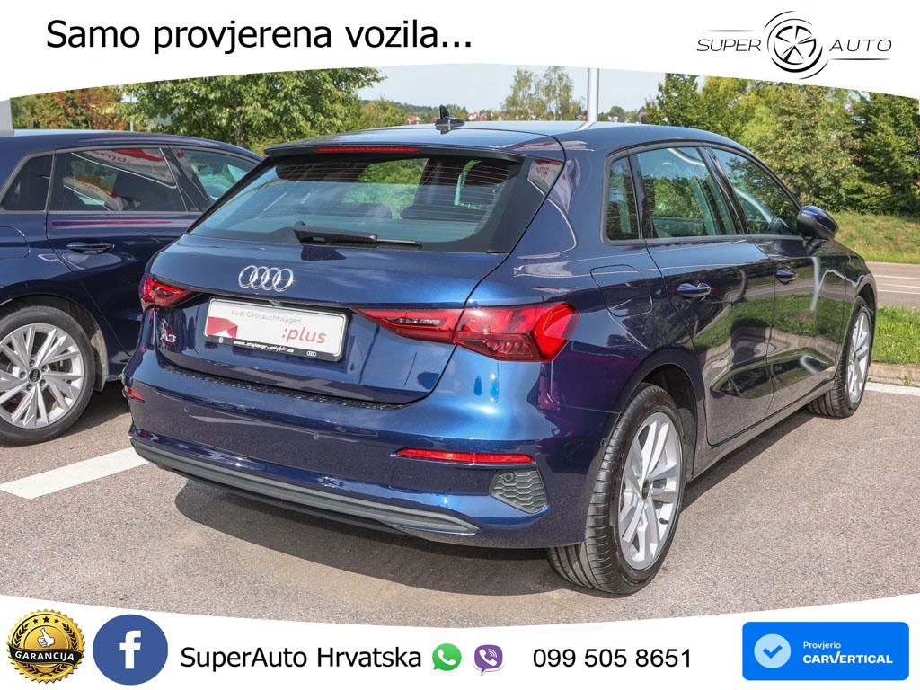 Audi A3 35 TFSI (150 KS) S tronic LED+GR SJED+ACC