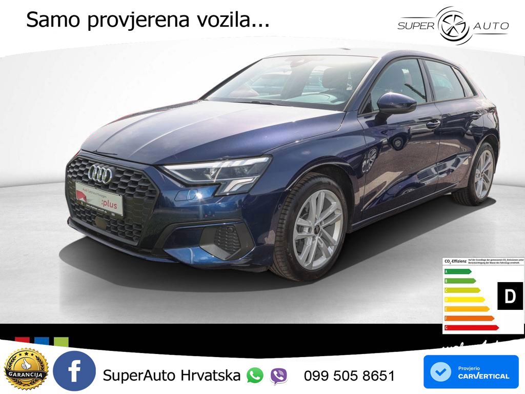 Audi A3 35 TFSI (150 KS) S tronic LED+GR SJED+ACC