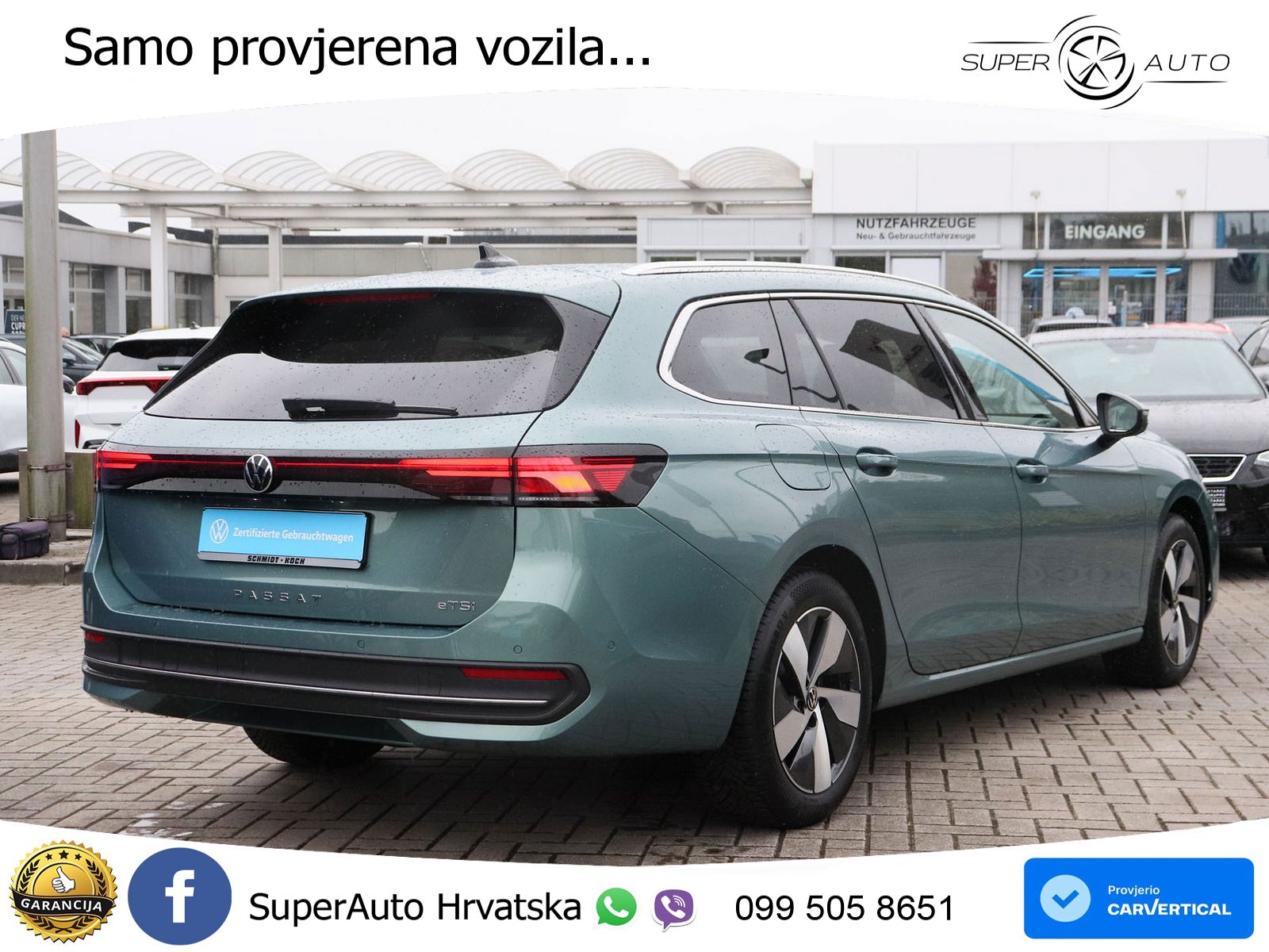Volkswagen Passat Variant 1.5 eTSI (150 KS) DSG Business LED+GR SJED+ACC