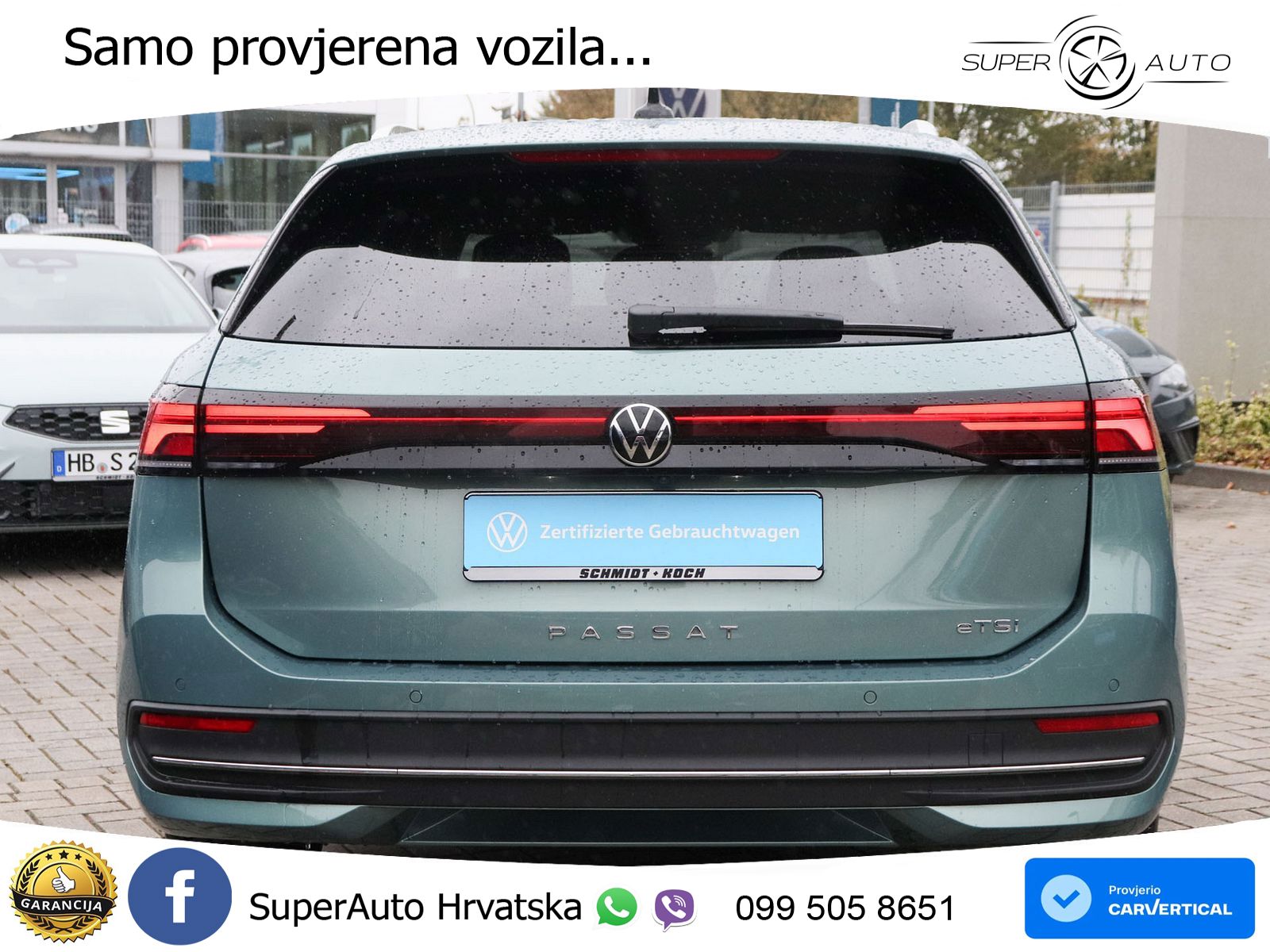 Volkswagen Passat Variant 1.5 eTSI (150 KS) DSG Business LED+GR SJED+ACC