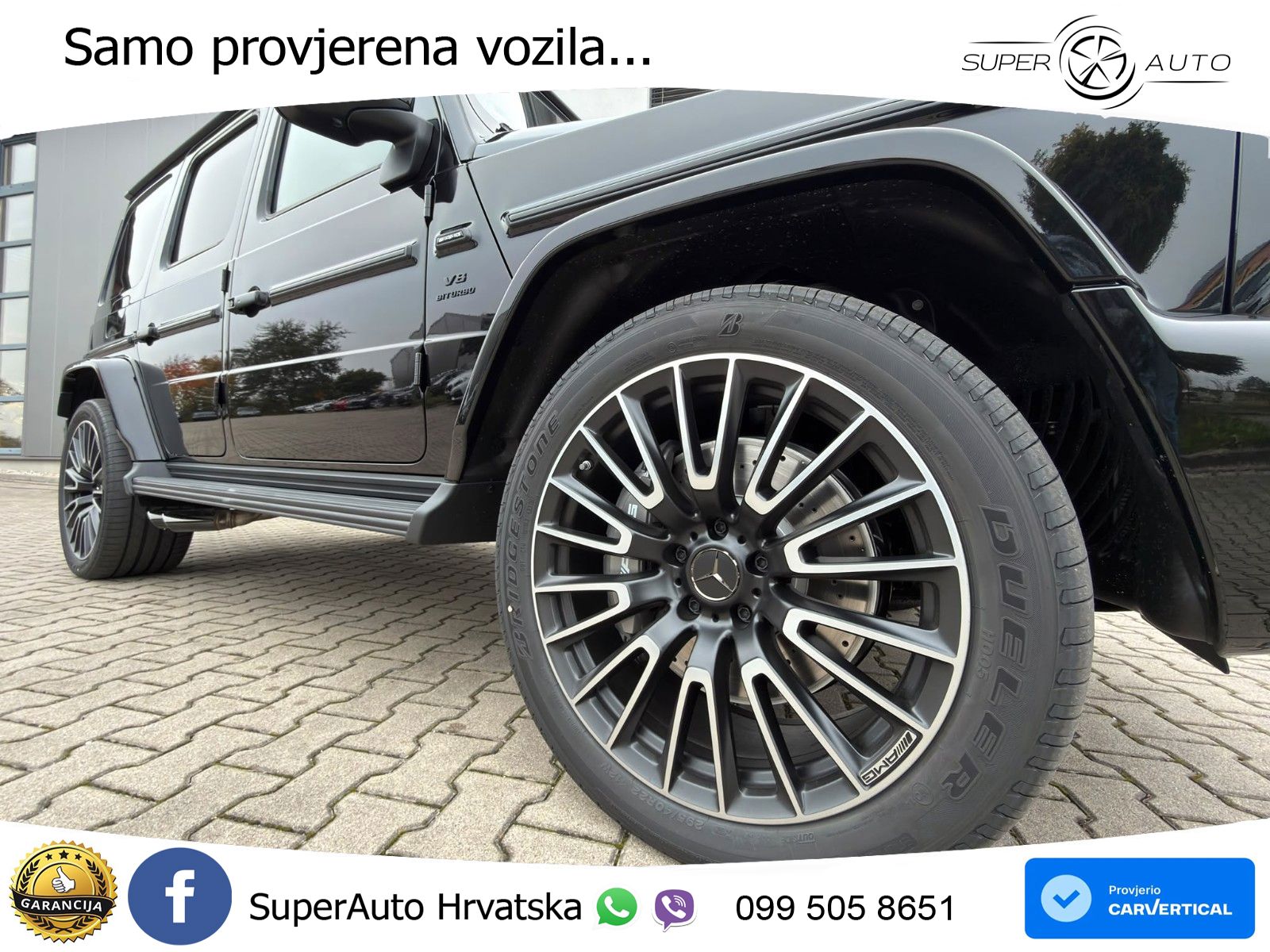 Mercedes AMG G 63 Long V8 (585 KS) 4MATIC 9G-TRONIC AMG SPEEDSHIFT TCT Superior LED+GR SJED+ACC