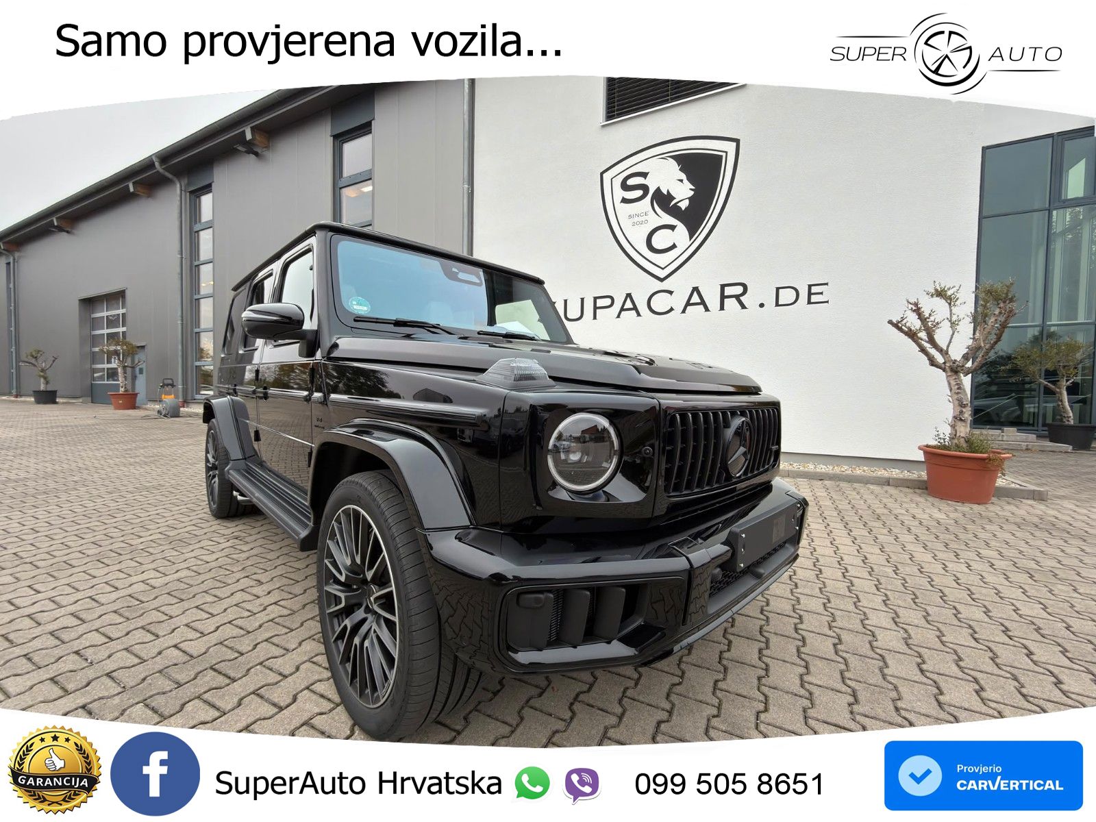 Mercedes AMG G 63 Long V8 (585 KS) 4MATIC 9G-TRONIC AMG SPEEDSHIFT TCT Superior LED+GR SJED+ACC