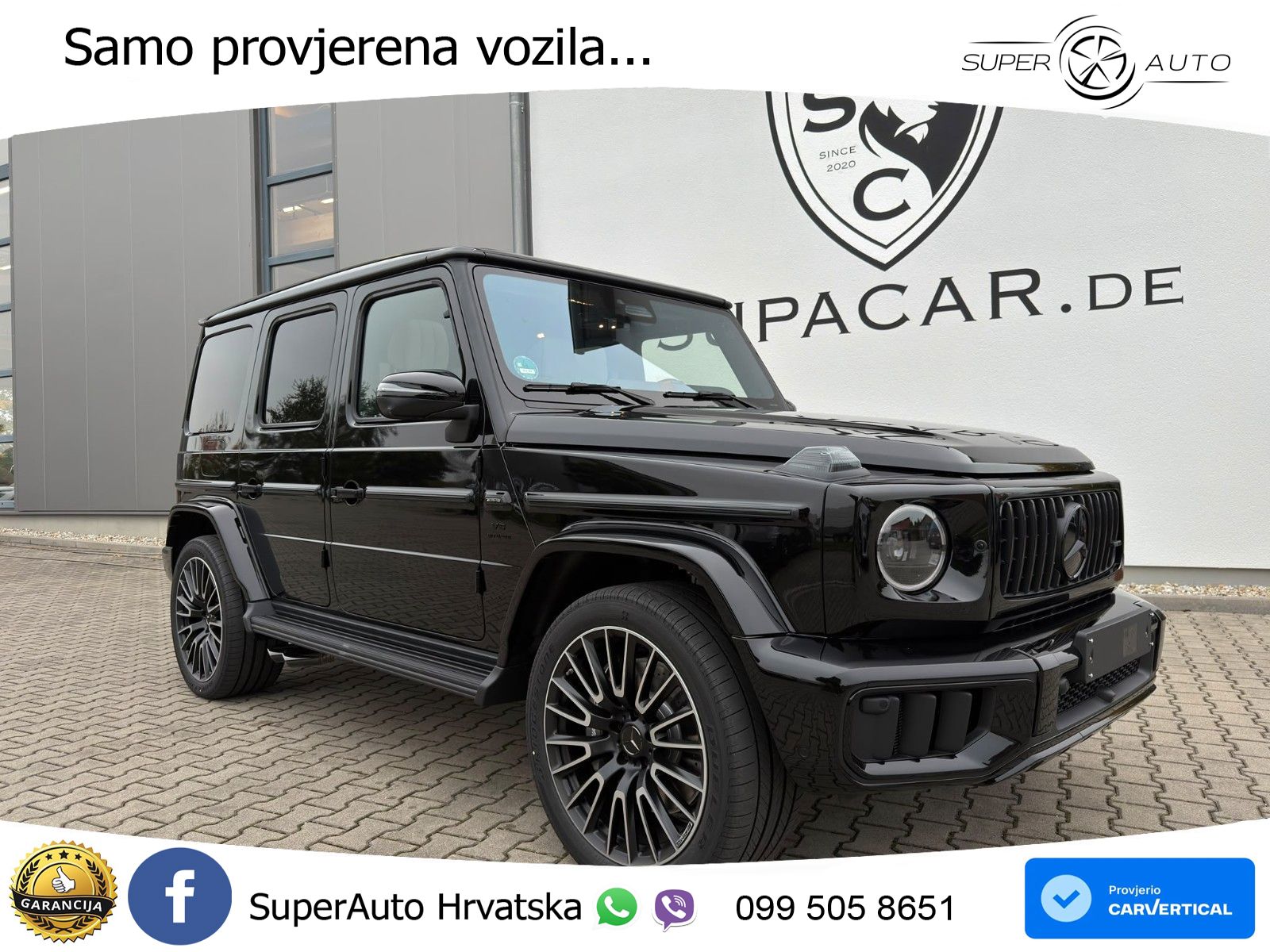 Mercedes AMG G 63 Long V8 (585 KS) 4MATIC 9G-TRONIC AMG SPEEDSHIFT TCT Superior LED+GR SJED+ACC