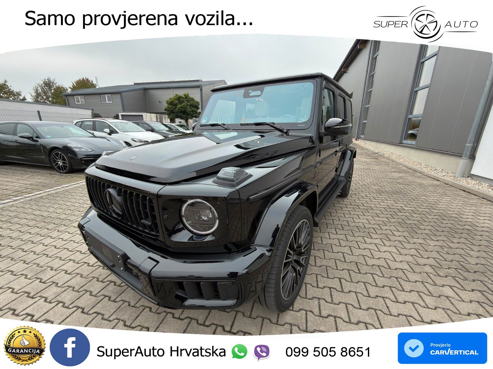 Mercedes AMG G 63 Long V8 (585 KS) 4MATIC 9G-TRONIC AMG SPEEDSHIFT TCT Superior LED+GR SJED+ACC