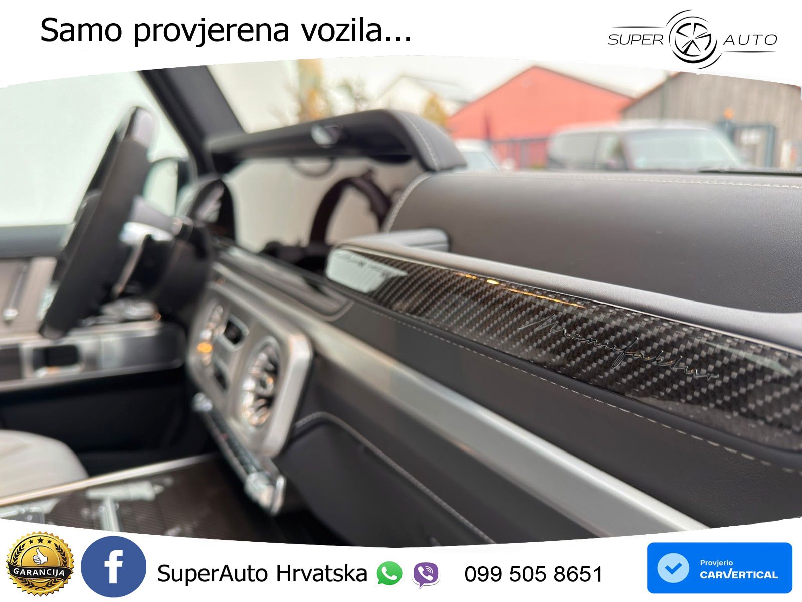 Mercedes AMG G 63 Long V8 (585 KS) 4MATIC 9G-TRONIC AMG SPEEDSHIFT TCT Superior LED+GR SJED+ACC
